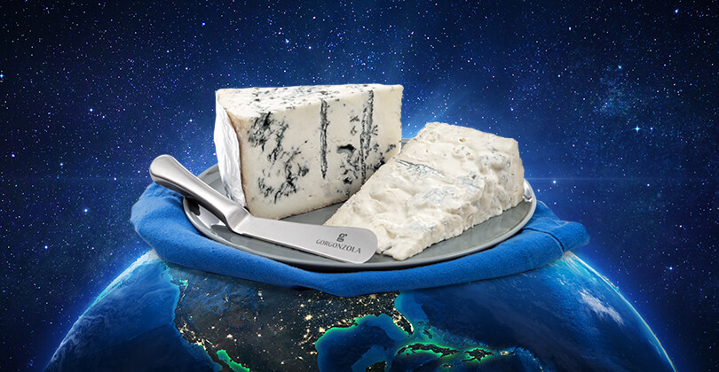Der Gorgonzola g.U. steht neuerdings unter  dem Schutz der WIPO