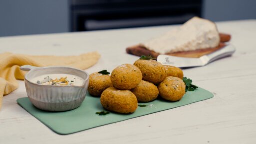polpette di merluzzo